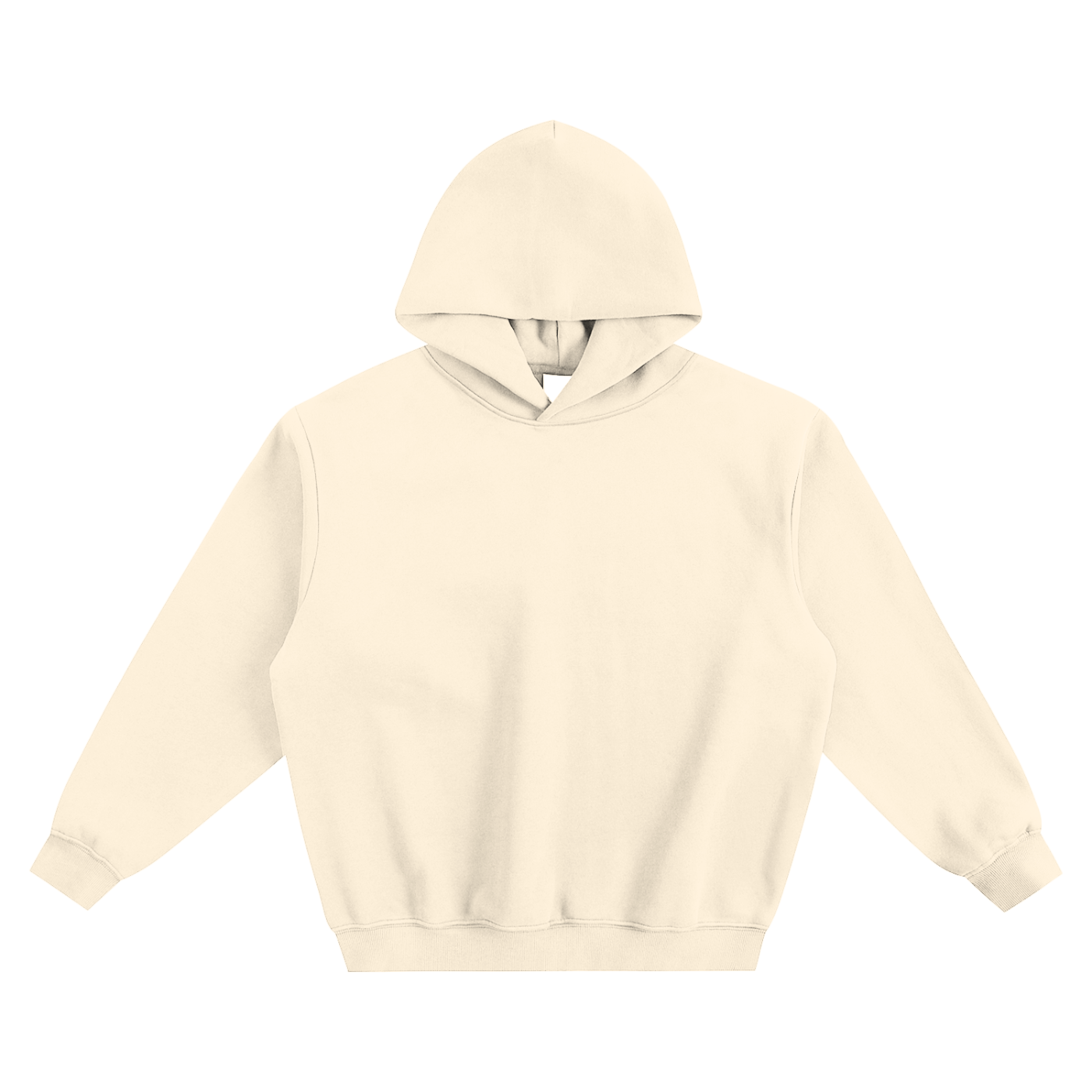 DRIFTLY- Fleeced Boxy Hoodie (back )