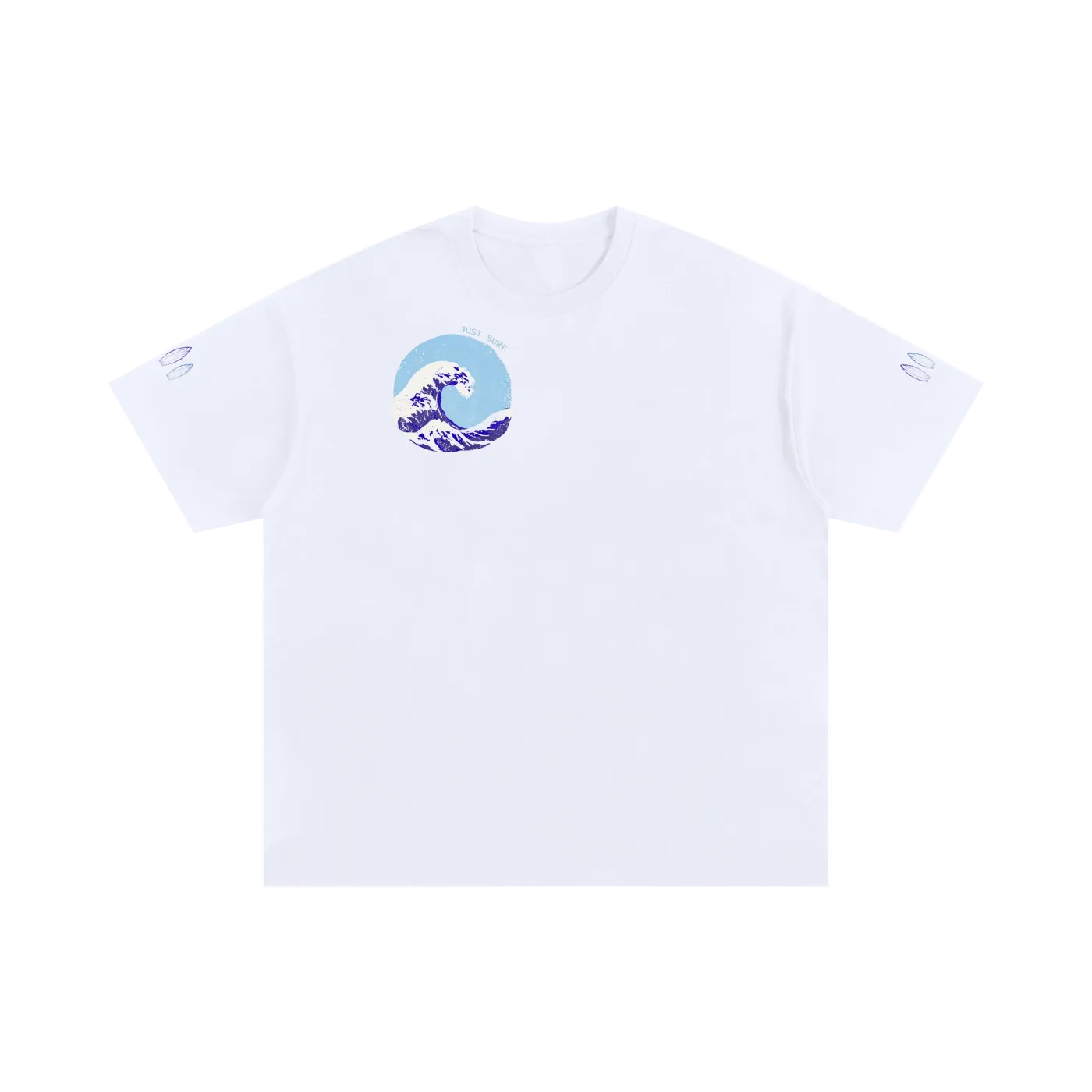 DRIFTLY - Surf Front & Back Print Unisex T-Shirt