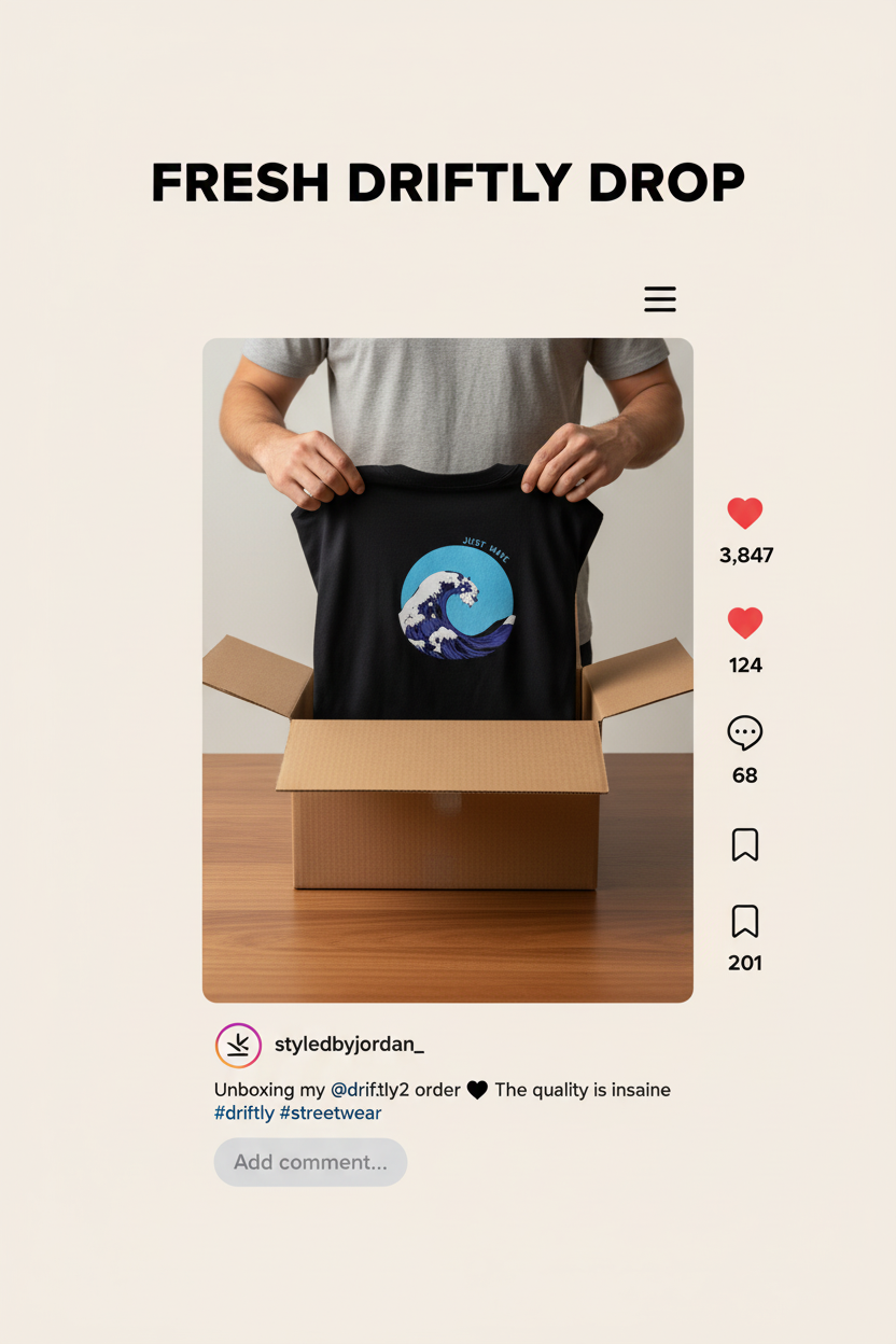 DRIFTLY Instagram Reels - clean