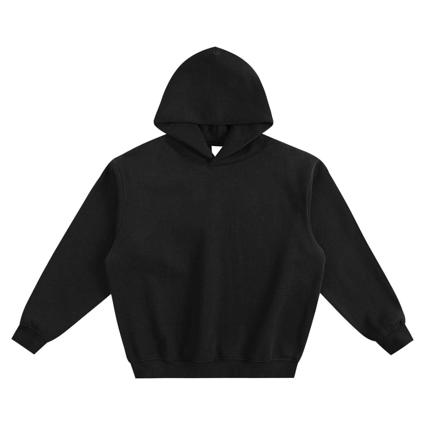 DRIFTLY- Fleeced Boxy Hoodie (back )